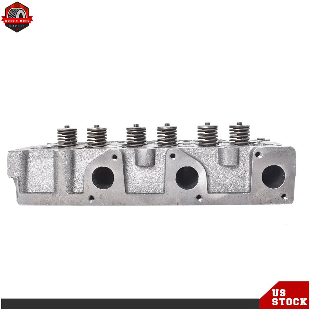 Complete Cylinder Head with Valves & Full Gasket Kit For Kubota D9022 ZD323