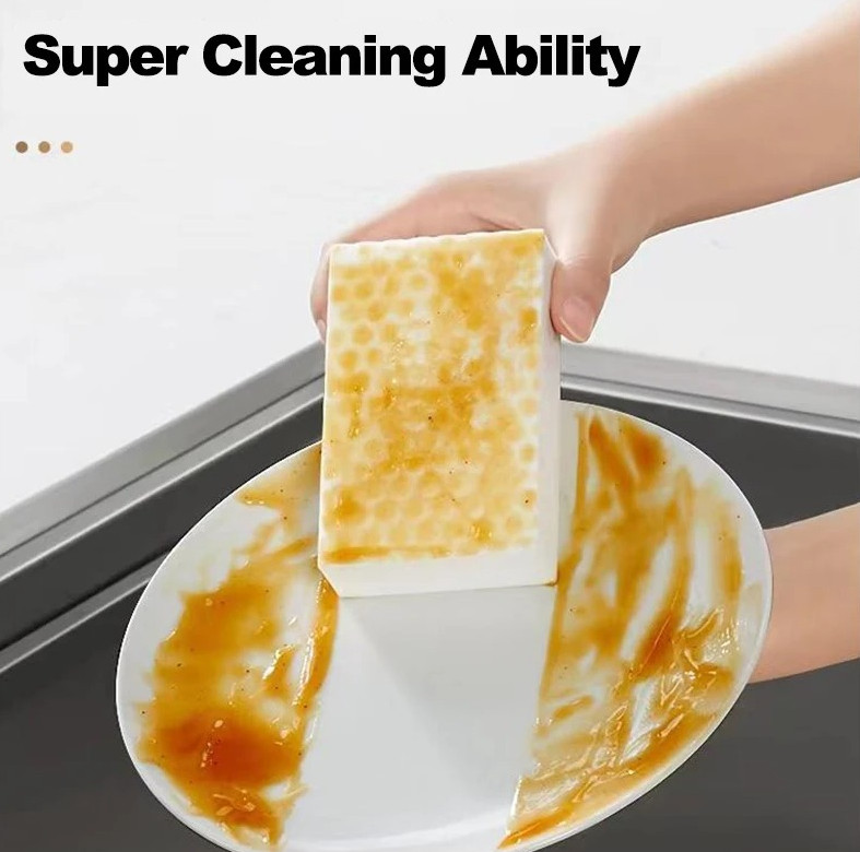 20pcs Compressed Melamine Magic Sponges Multi-Purpose Cleaning Tools – NEW