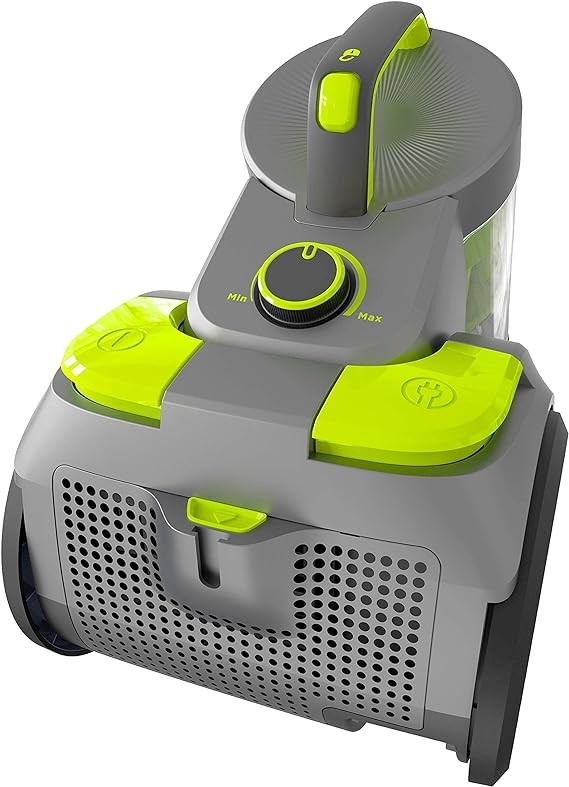 BLACK+DECKER Bagless Canister Multi-Cyclonic Vacuum BDXCAV217G – Gray/Green