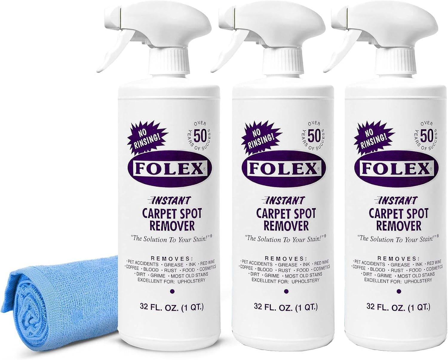 Instant Carpet Spot Remover 32 oz Powerful Stain Remover for Carpets,