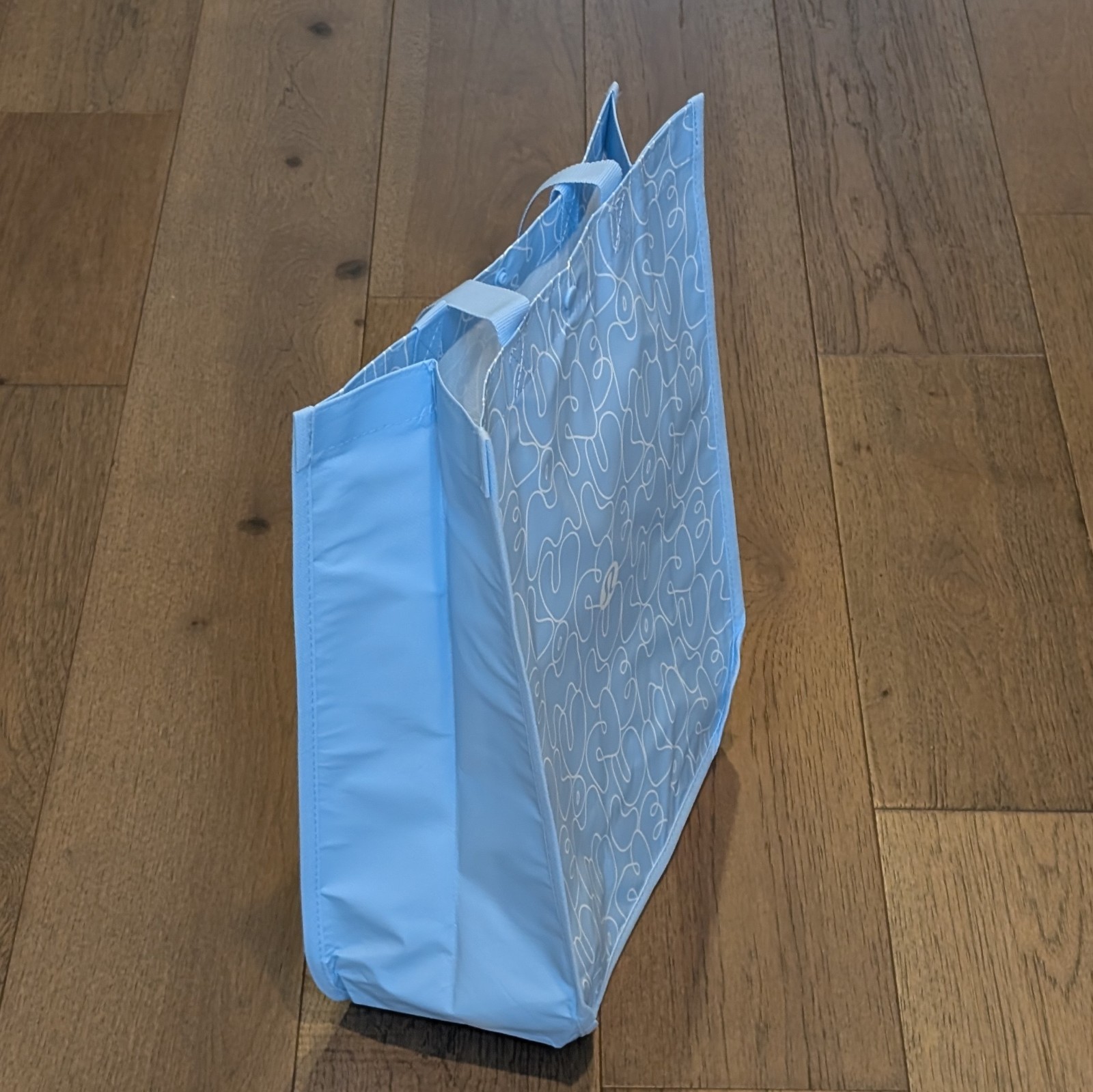 Lululemon Large Reusable Shopping Tote Lunch Bag 🩵 Light Blue 🩵 *NEW!* Ships⚡