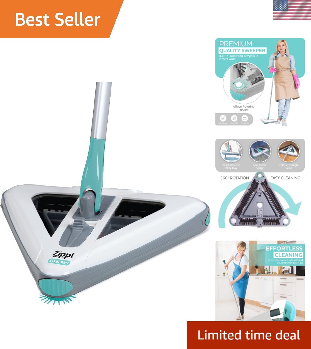 Effortless Cleaning with the Zippi Sweeper – Lightweight & Ideal for Corners