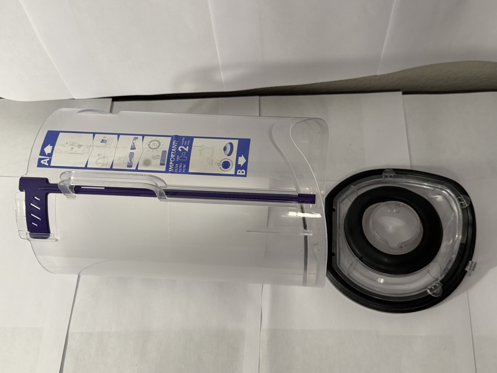 Dyson Ball Animal 2 Vacuum Cleaner UP20 DUST BIN CANISTER & BOTTOM FLAP Parts