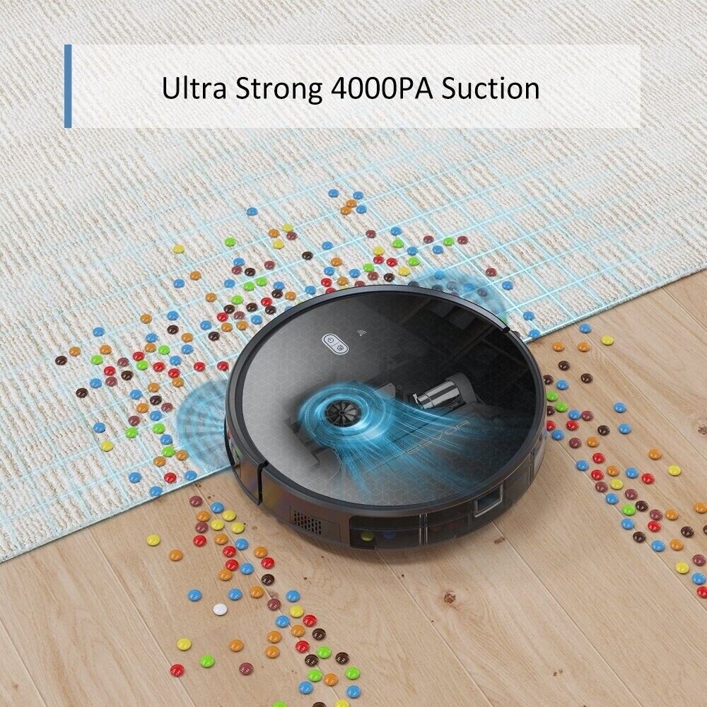 Tesvor M1 Robot Vacuum for animal hair + allergens Smooth + carpeted floors Alex