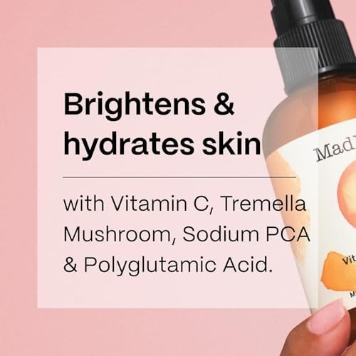 Mad Hippie Vitamin C Toning Mist – Skin-Brightening Toner for Face, Vitamin C Fa