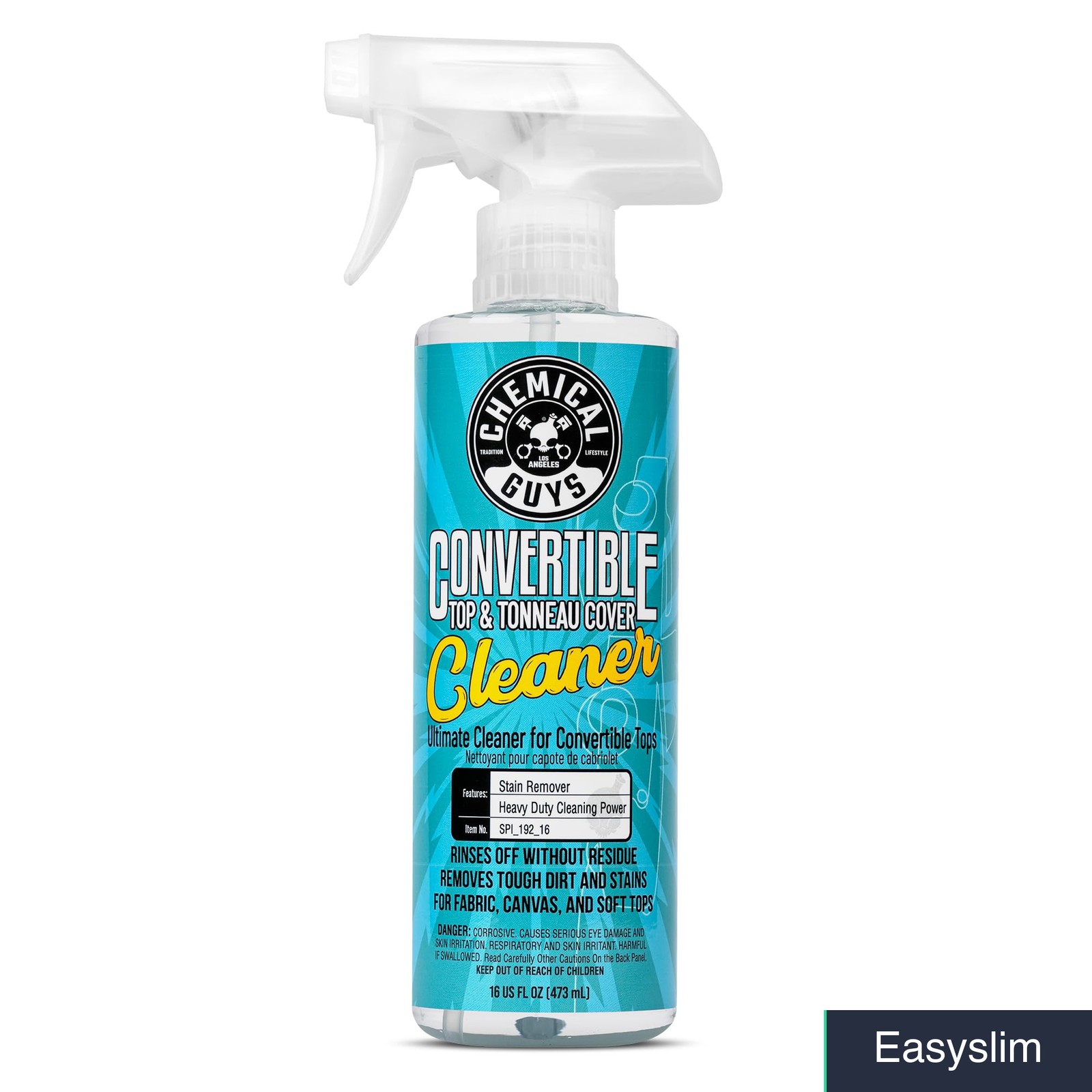 Convertible Top Cleaner 16 fl oz Vinyl Canvas Fabric Synthetic Soft Tops