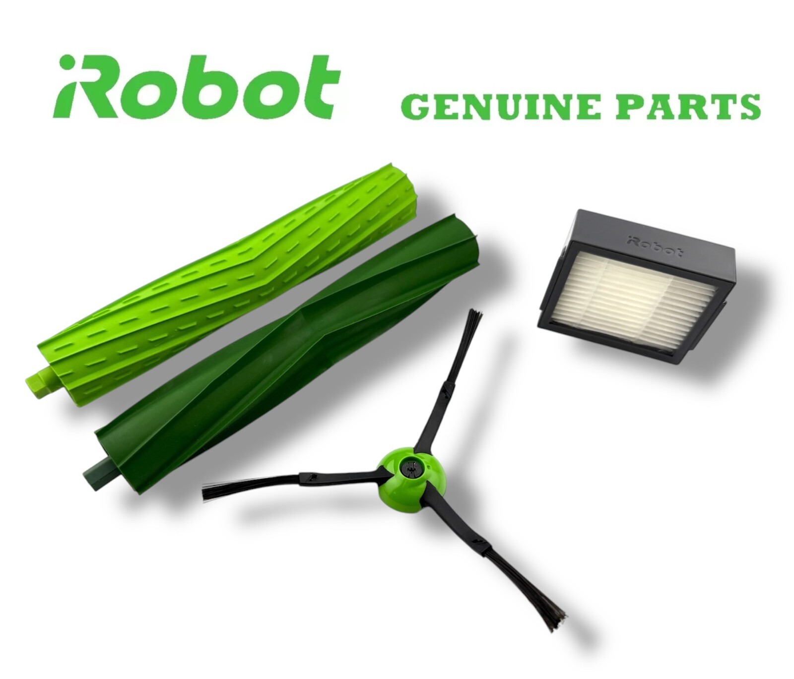 OEM Set Roller + Side Brush + Filter for iRobot Roomba j5 j5+ j6 j6+ j7 j7+