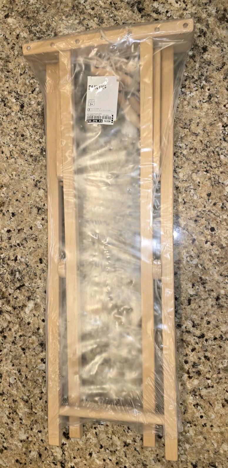 IKEA Duktig Clothes Drying Wood Rack Indoor Outdoor Laundry Rack NEW RARE