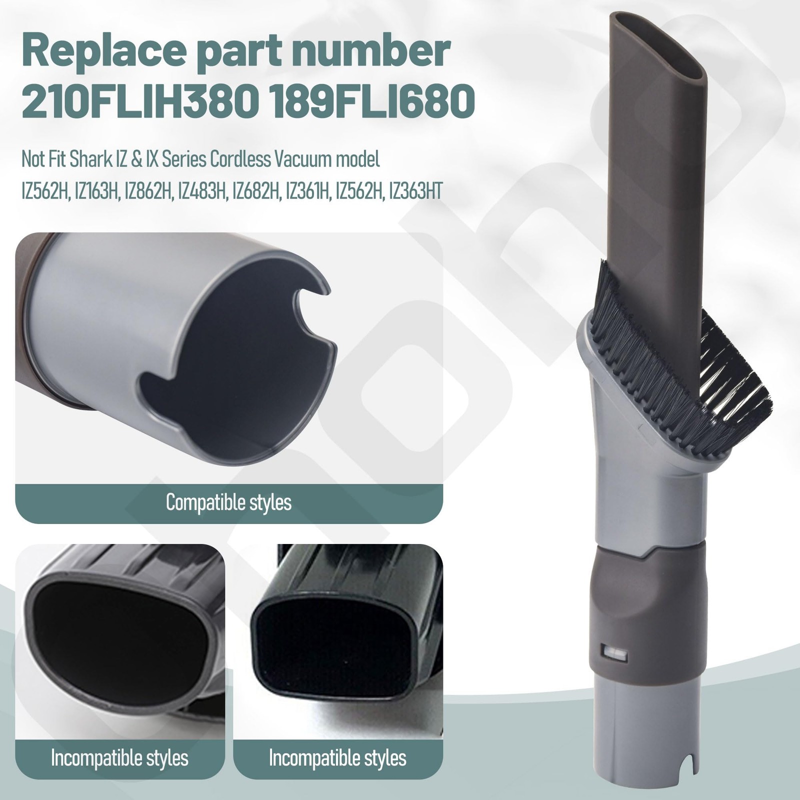 2in1 Duster Crevice Tool for Shark Rotator and Rocket HV300 HV301 HV320 HV322…