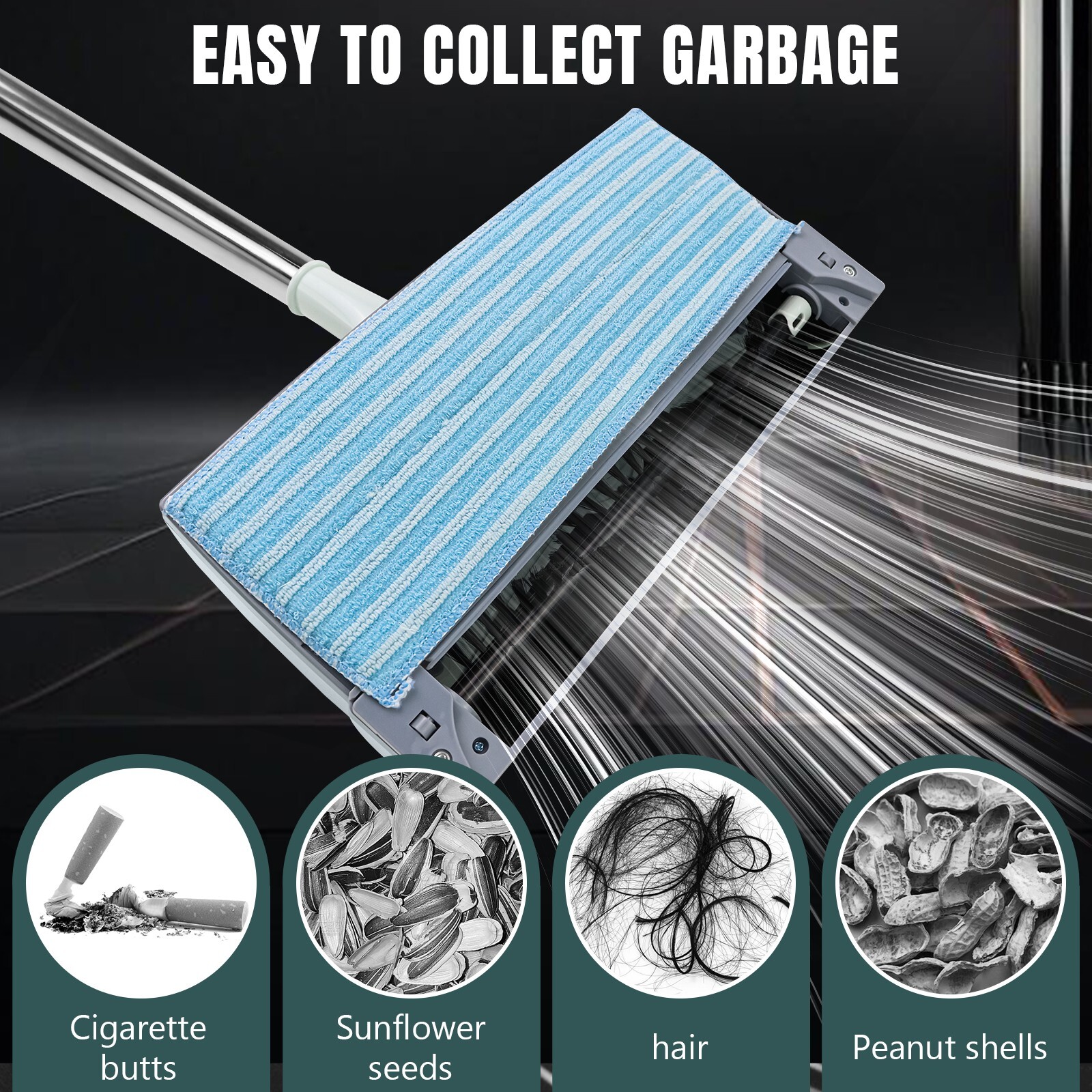 Electrostatic Lightweight Carpet Sweeper Floor Sweeper Electric Vacuum Sweeper