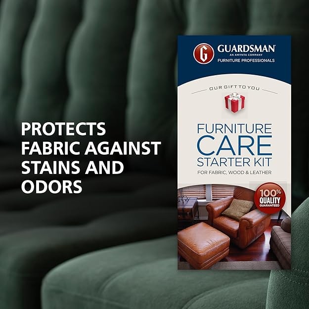 Guardsman Furniture Care Kit For Fabric, Leather, Wood *FREE SHIPPING*