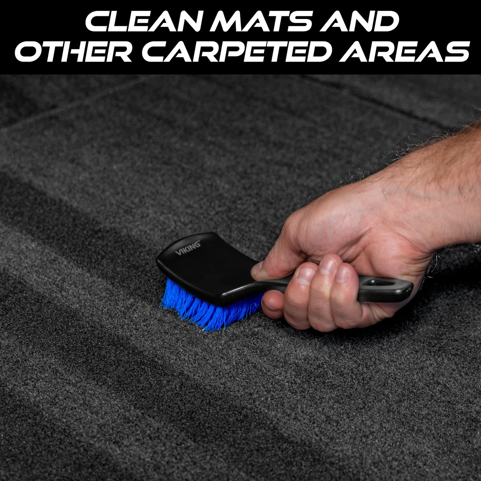 Carpet Cleaning and Scrub Brush for Floor Mats, Cleaning Brush for Car Interi…