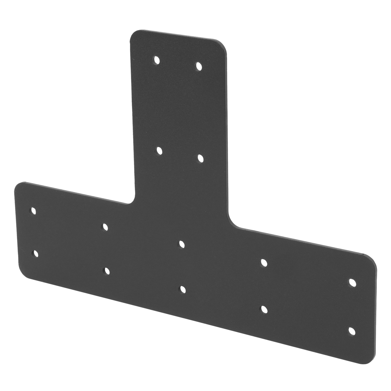 12*8″ 4PCS T Post Frame Pergola Bracket Flat Mending Plate Fit 4×4″,6″x6″ Lumber
