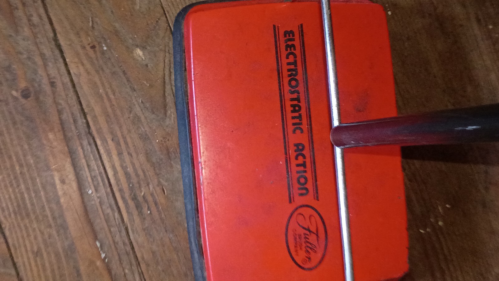 Fuller Electrostatic Action Push Sweeper for Carpet & Hard Floor Red/Black