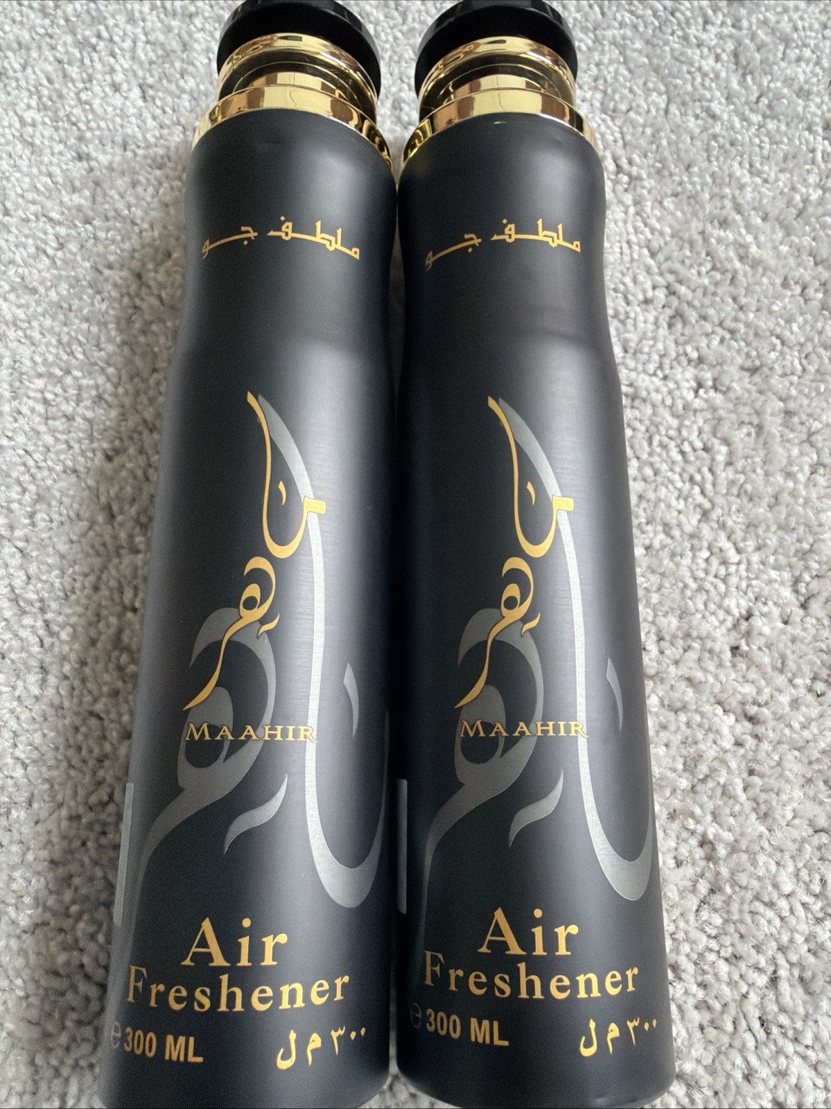 Maahir Air Freshener Spray 300 ml Black Gold Spray Bottle