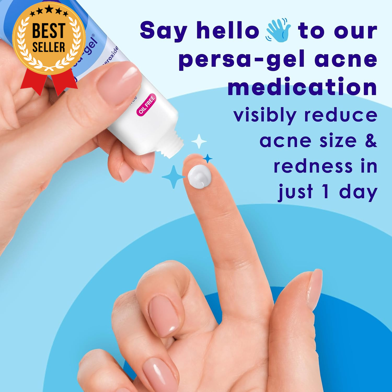 Persa-Gel 10 Acne Spot Treatment 10% Benzoyl Peroxide Fragrance-Free 1 Fl Oz
