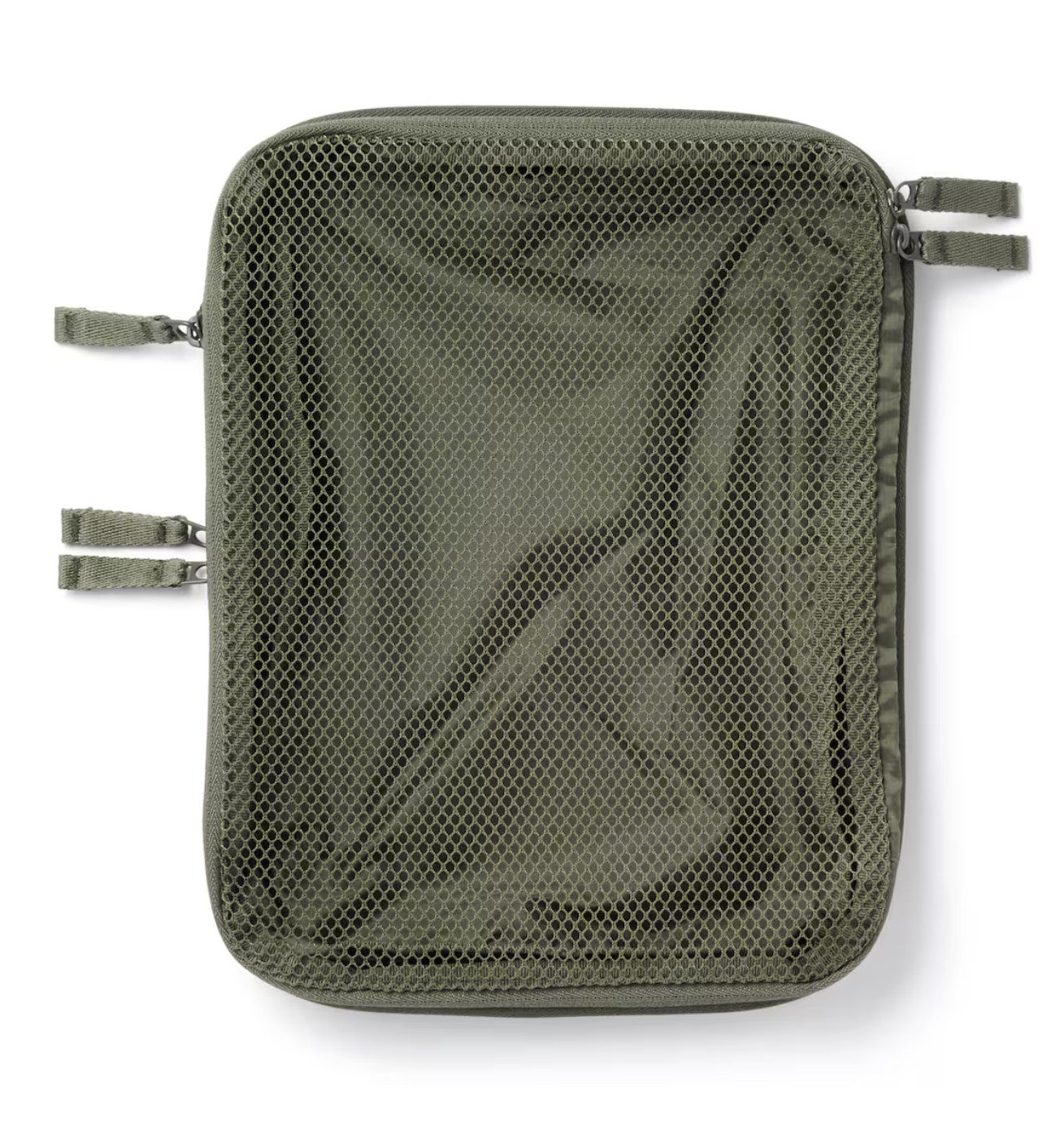 Muji Polyester Sorting case Compressed type 26 x 20 x 10 cm Khaki