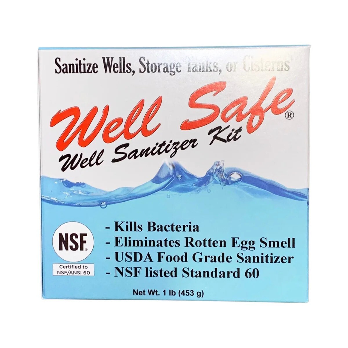 Well-Safe C21000 Well Sanitizer Pack (2x 8 oz. Bottles)