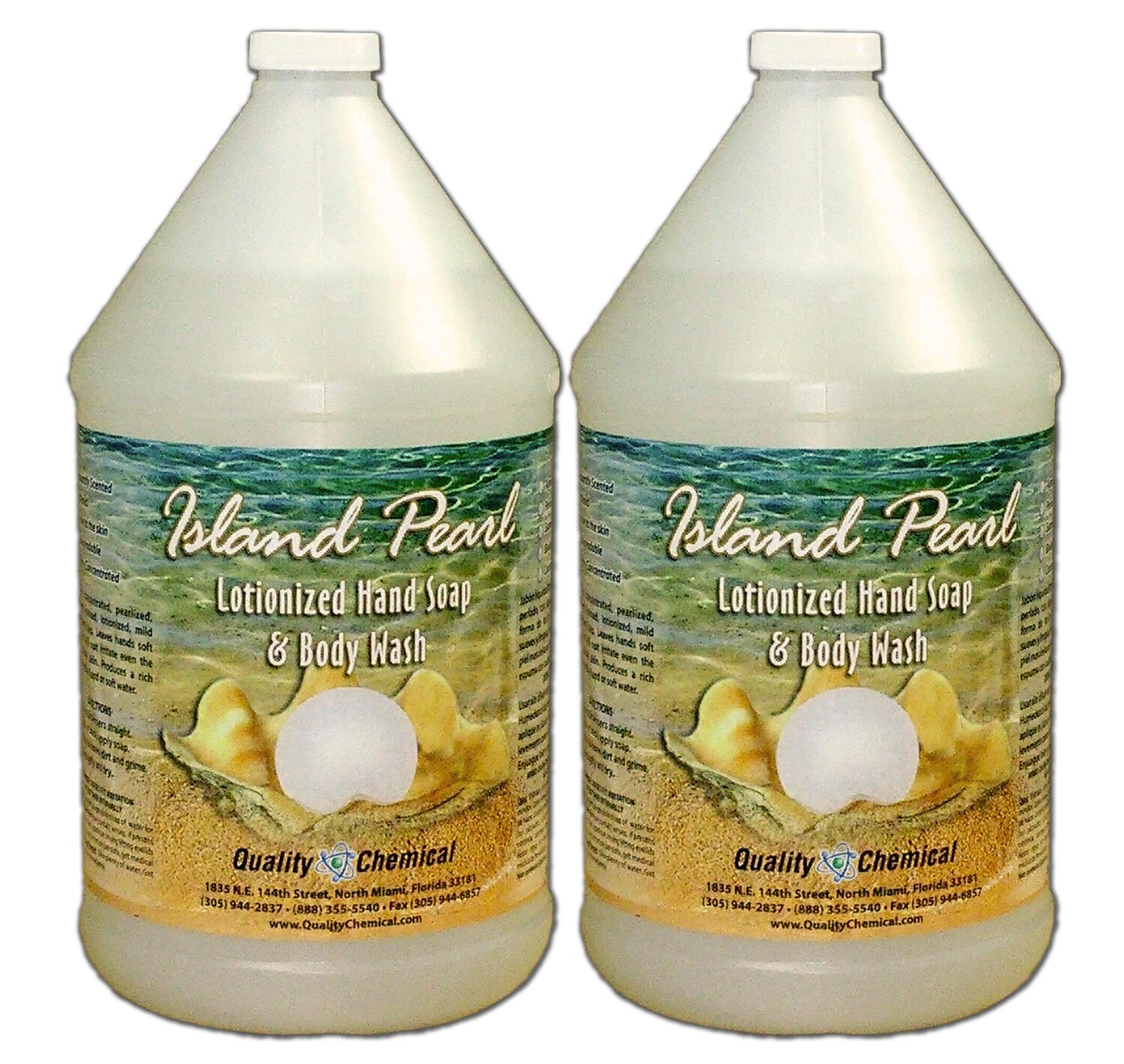Island Pearl rich lotionized hand soap – 2 gallon case