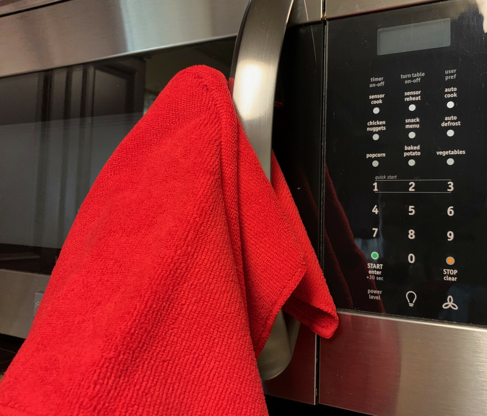 6 RED MICROFIBER CLEANING WASH CLOTH KITCHEN TOWEL RAG 16″x16″ CAR WINDOW BAR