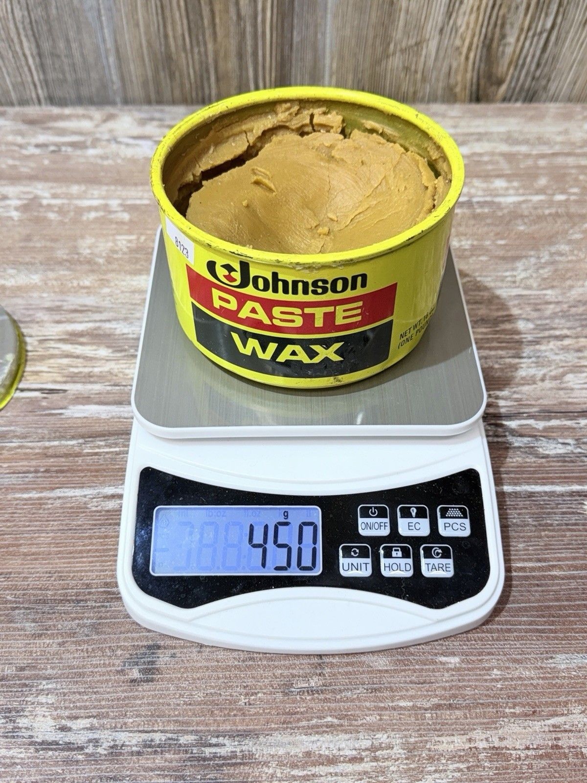 2 SC Johnson Paste Wax The Original Formula, 16 oz (1 lb) Discontinued 90% Full