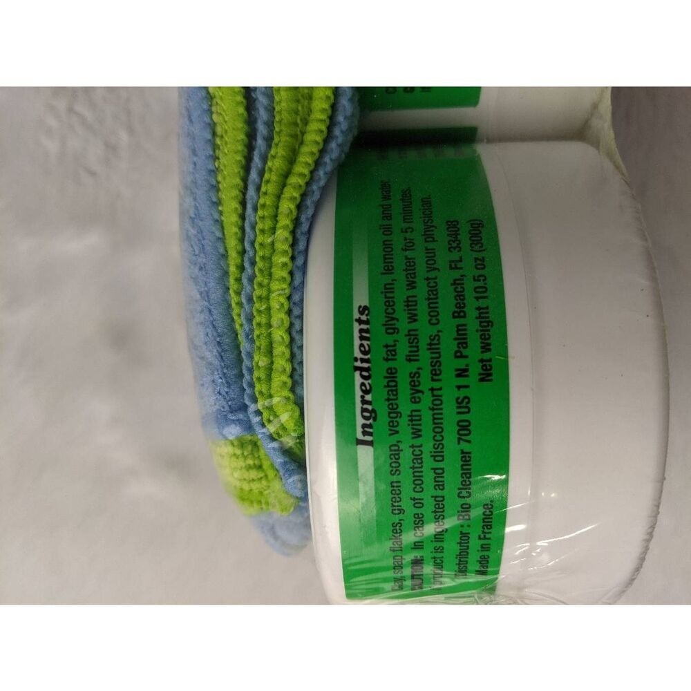 Bio Cleaner All Natural Multi-Purpose Cleaner 10.5 oz Lot Of 2 plus microfiber