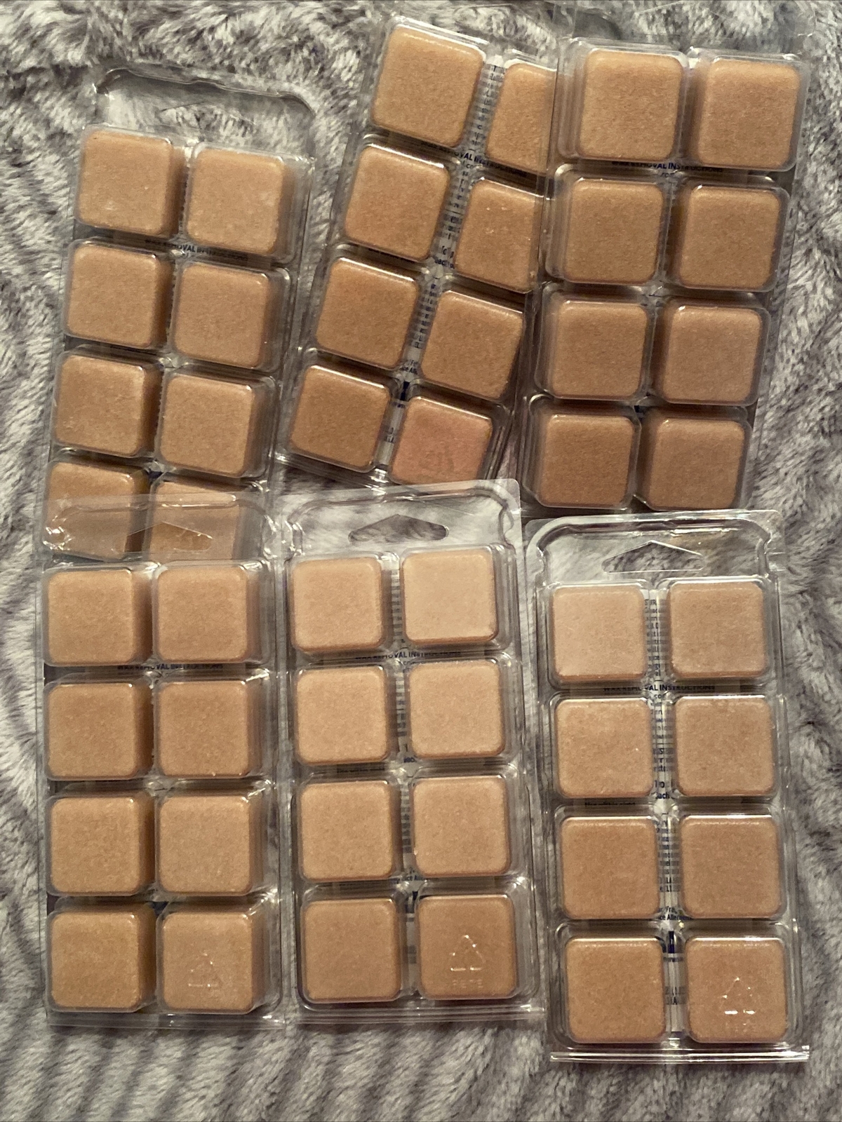 Glade Wax Melts CASHMERE WOODS Scent, 6 packs with 8= 48 Tarts! SHIPS FREE
