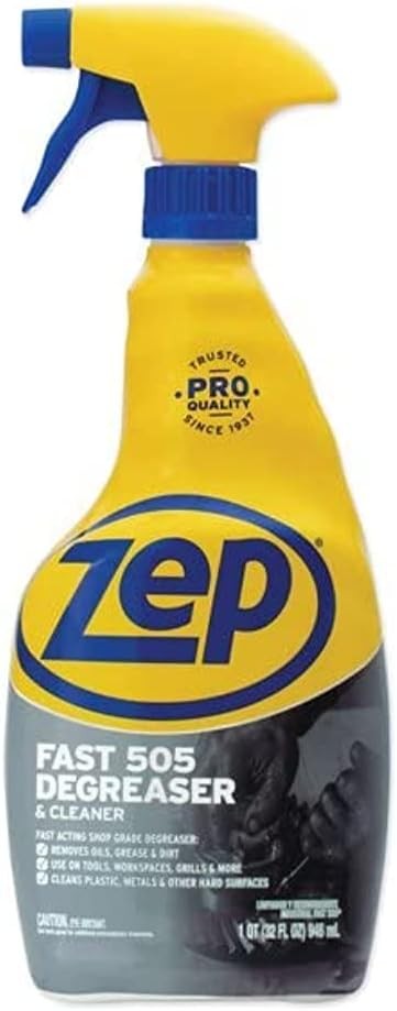 Zep Fast 505 All Purpose Cleaner Degreaser Spray 32 Oz