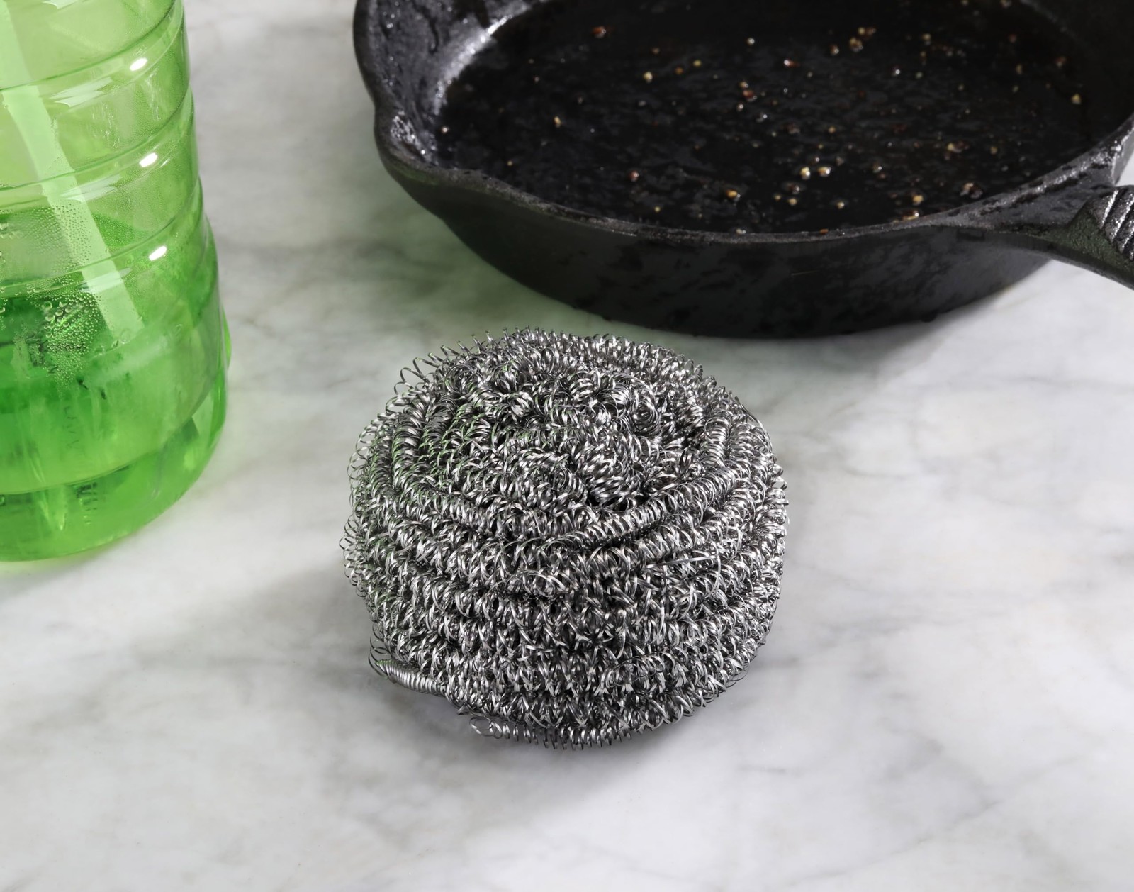 New Star Foodservice 54460 Extra Large (50 Grams) Stainless Steel Sponges Scr…