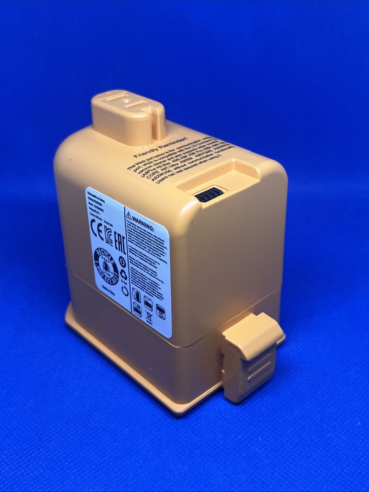 New EAC63382201 Battery Replacement for LG CordZero A9 Plus Stick Cordless Vac