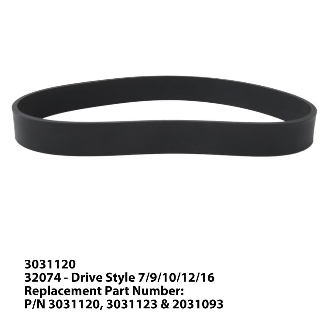 2Pcs Replacement Belts Fit for PowerForce Turbo Bagless Models 6585 65851 65852