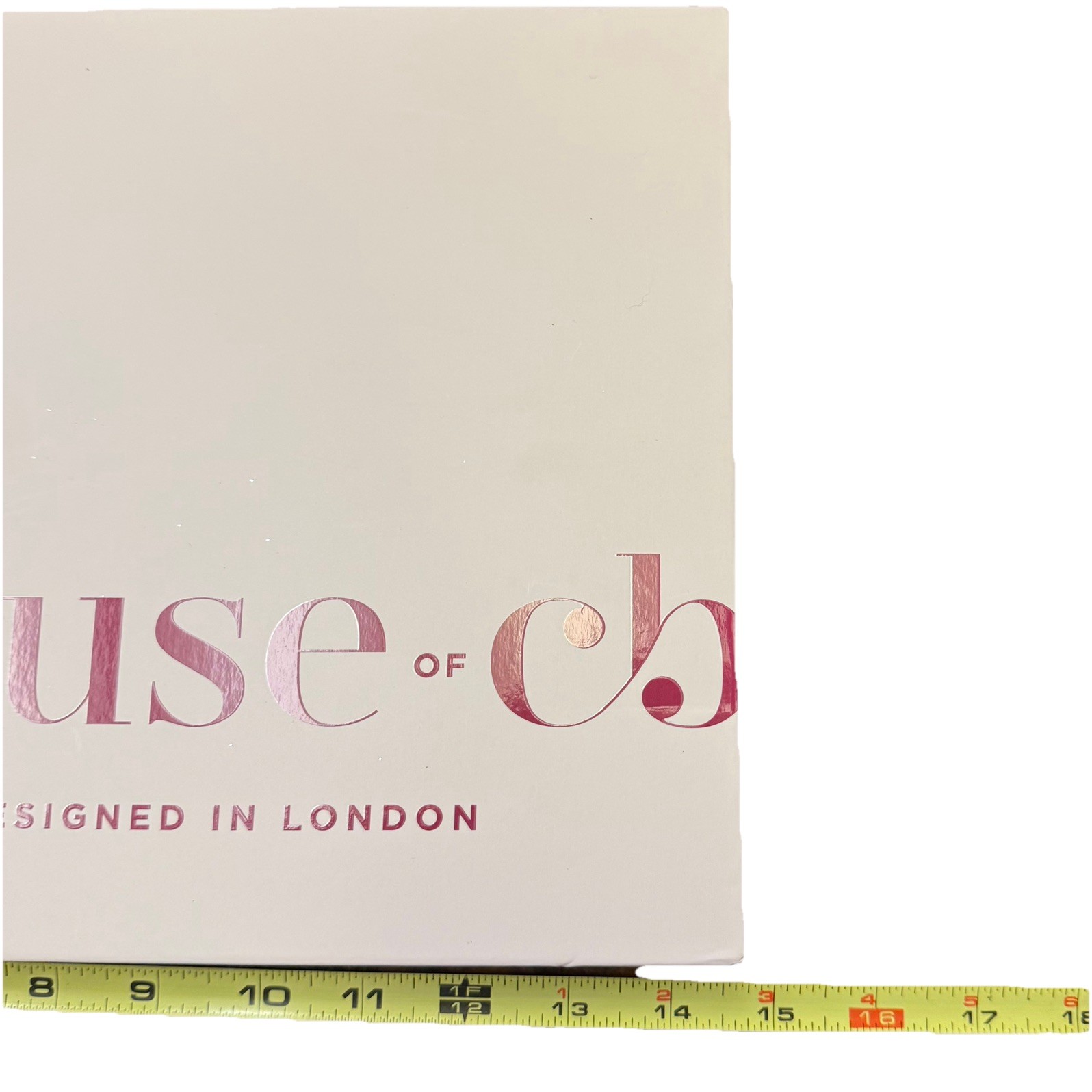 House of CB London Magnetic Empty Box 9.5×14.5×1.75 In great condition.