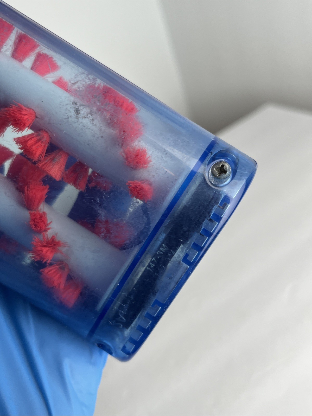 Bissell 1716 Brushroll, Removable Brush Cartridge 1716 Red Bristles OEM Genuine