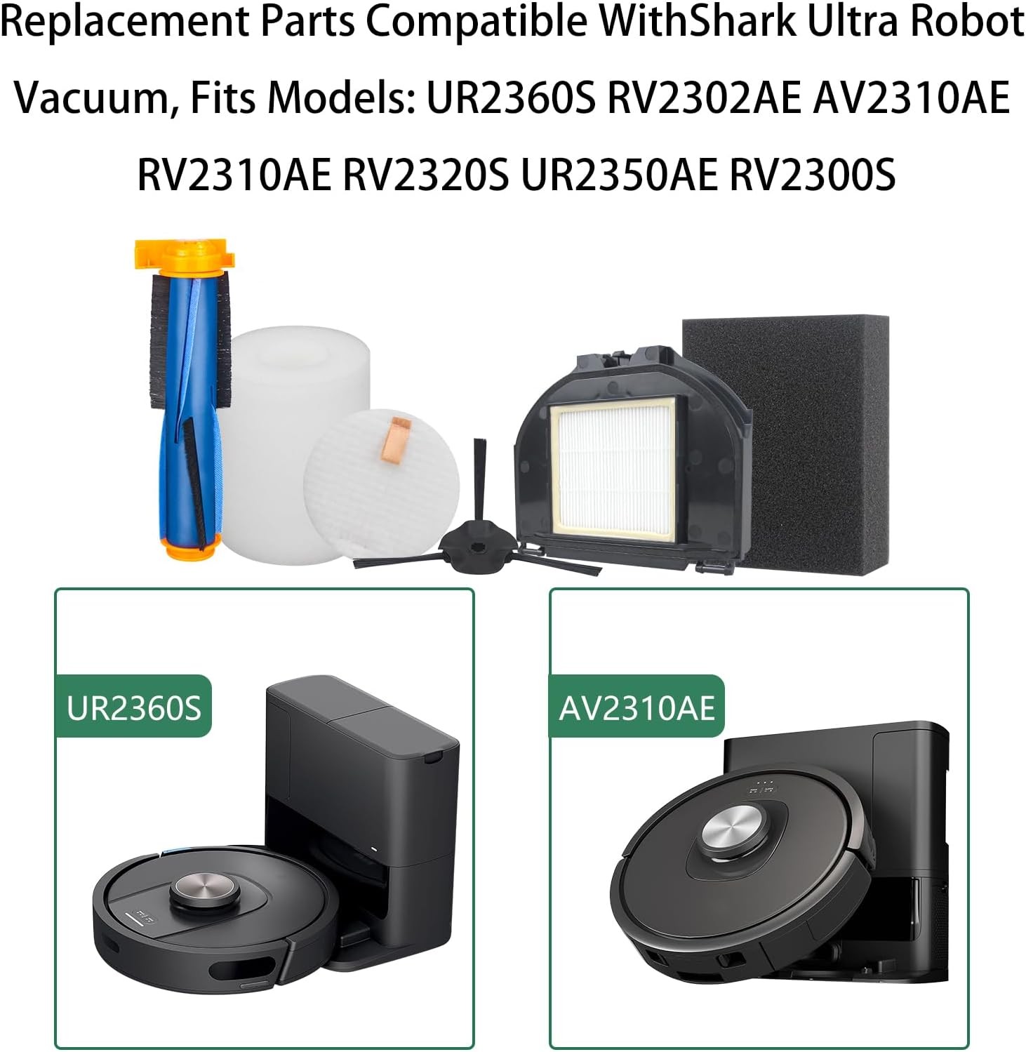 Replacement Parts Shark UR2360S UR2360EEUS RV2302AE AV2310AE RV2310AE RV2320S