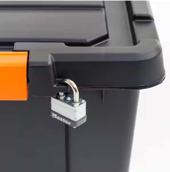 12 gal. Heavy-Duty Stackable Storage Tote