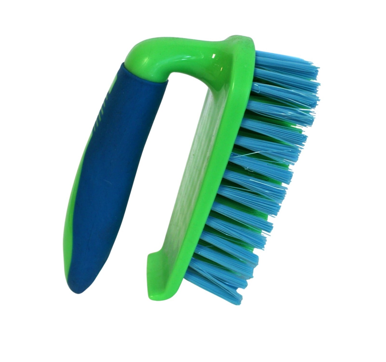 2 Pack Multi Purpose Plastic and Nylon Bristle Household Cleaning Brushes