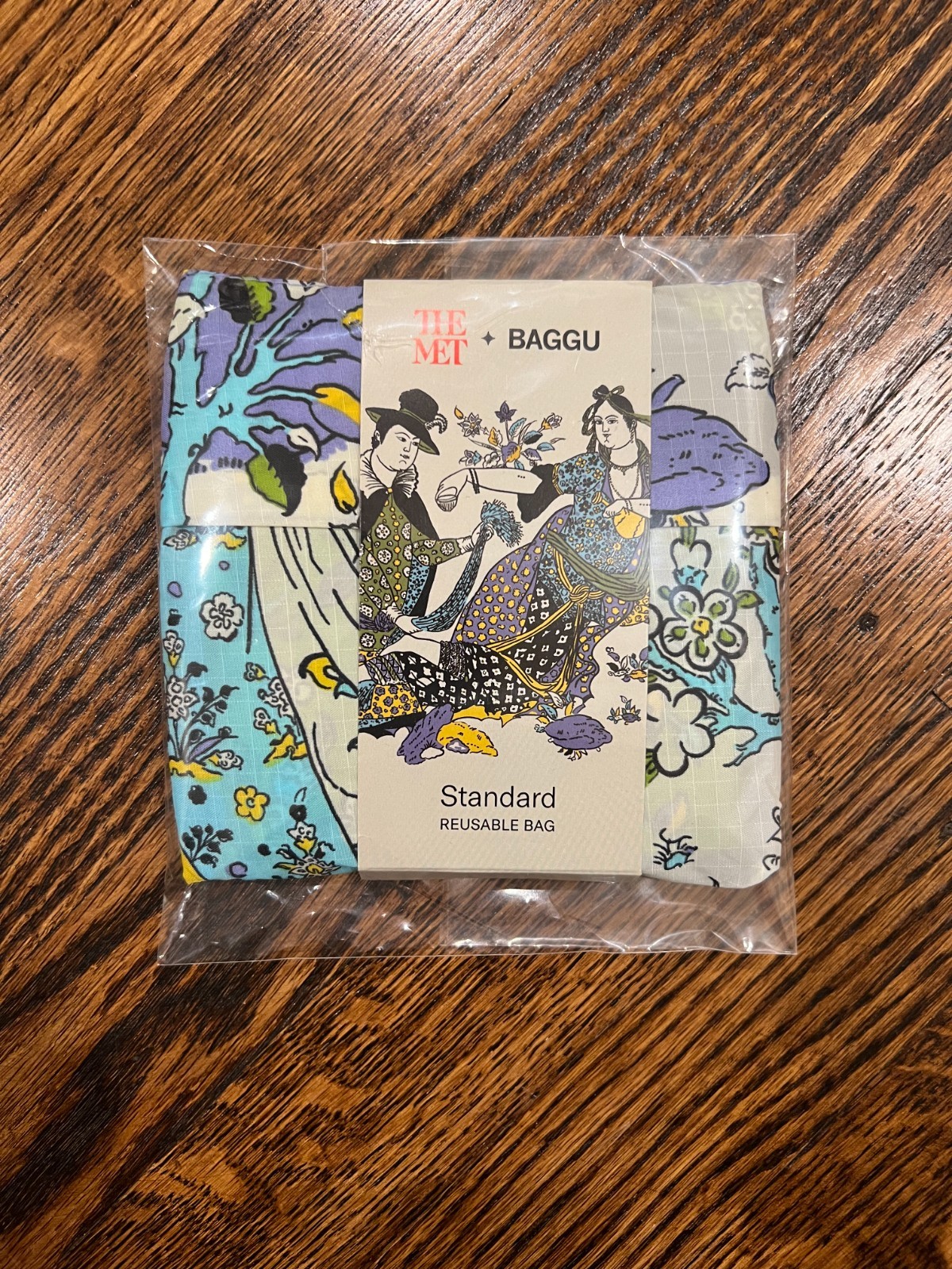 BAGGU The MET Garden Gathering Standard Reuseable Bag NWT HTF Rare Retired