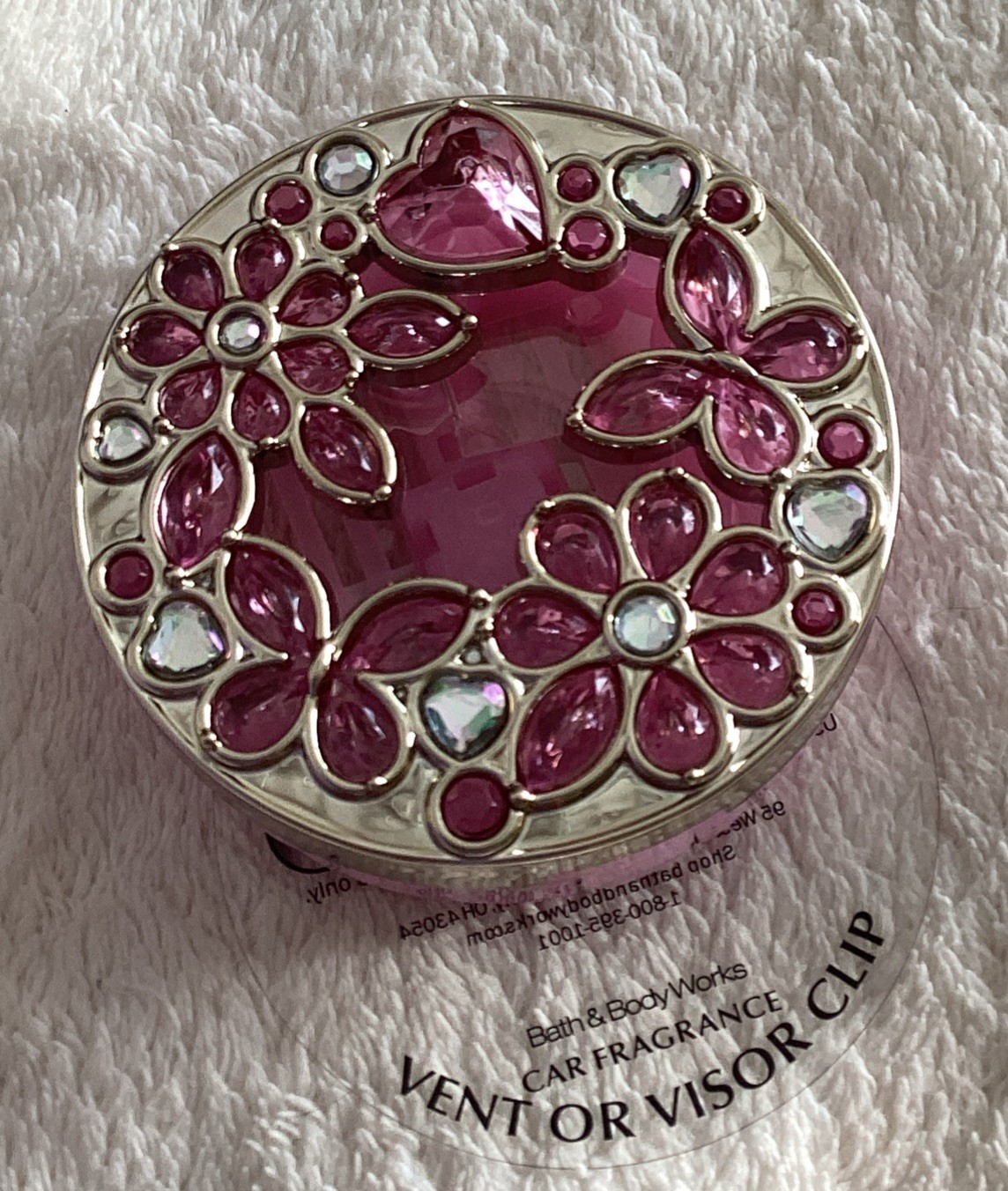BATH & BODY WORKS~*SWEET SPARKLE*~Car SCENT HOLDER Visor Vent Clip 2025