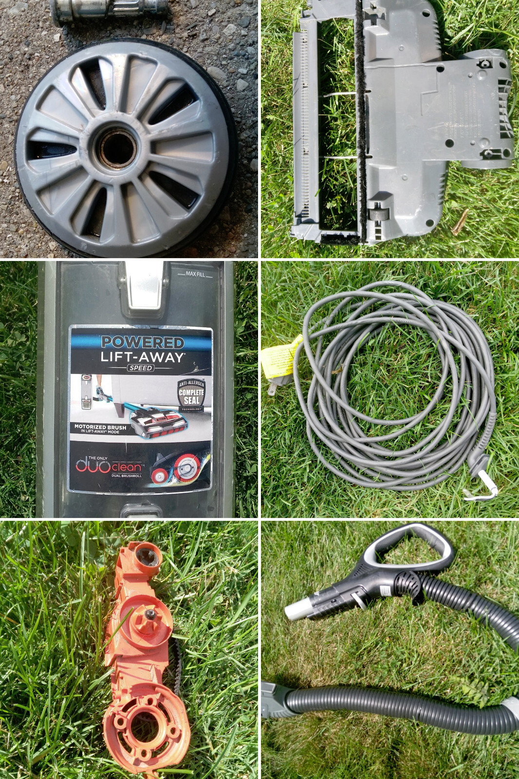 SH86) SHARK DUO CLEAN VACUUM PARTS UV810 USED