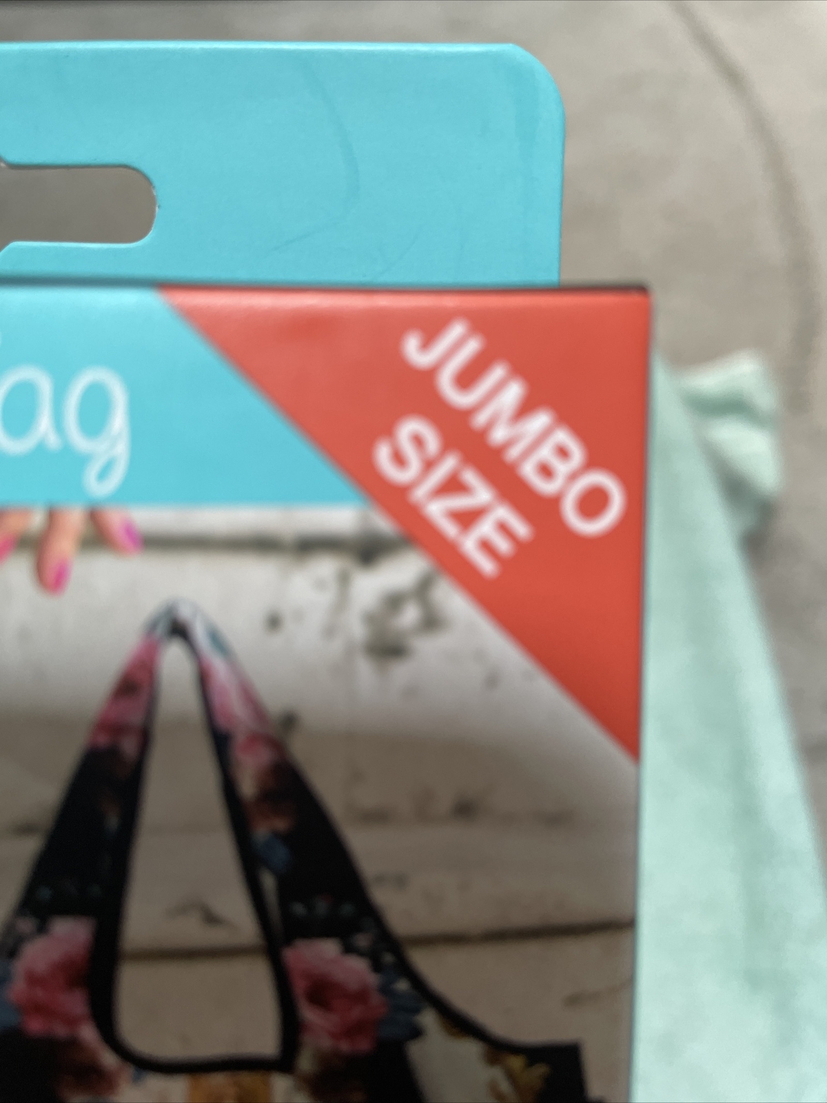 YaYbag Reusable Floral Grocery Bags 55 lbs Heavy Duty New