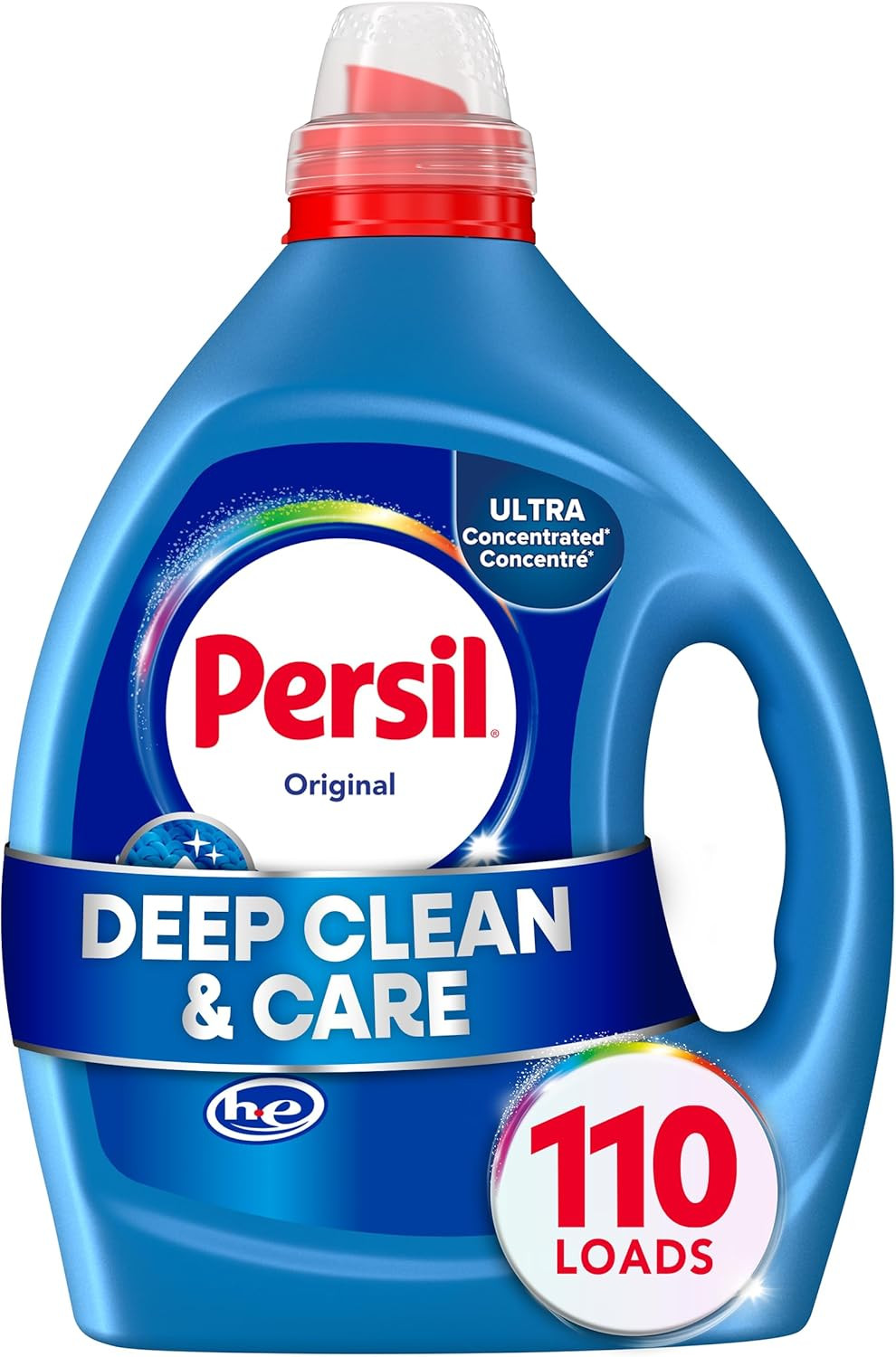 Liquid Laundry Detergent Original 82.5 fl oz 110 Loads HE Concentrated Formula