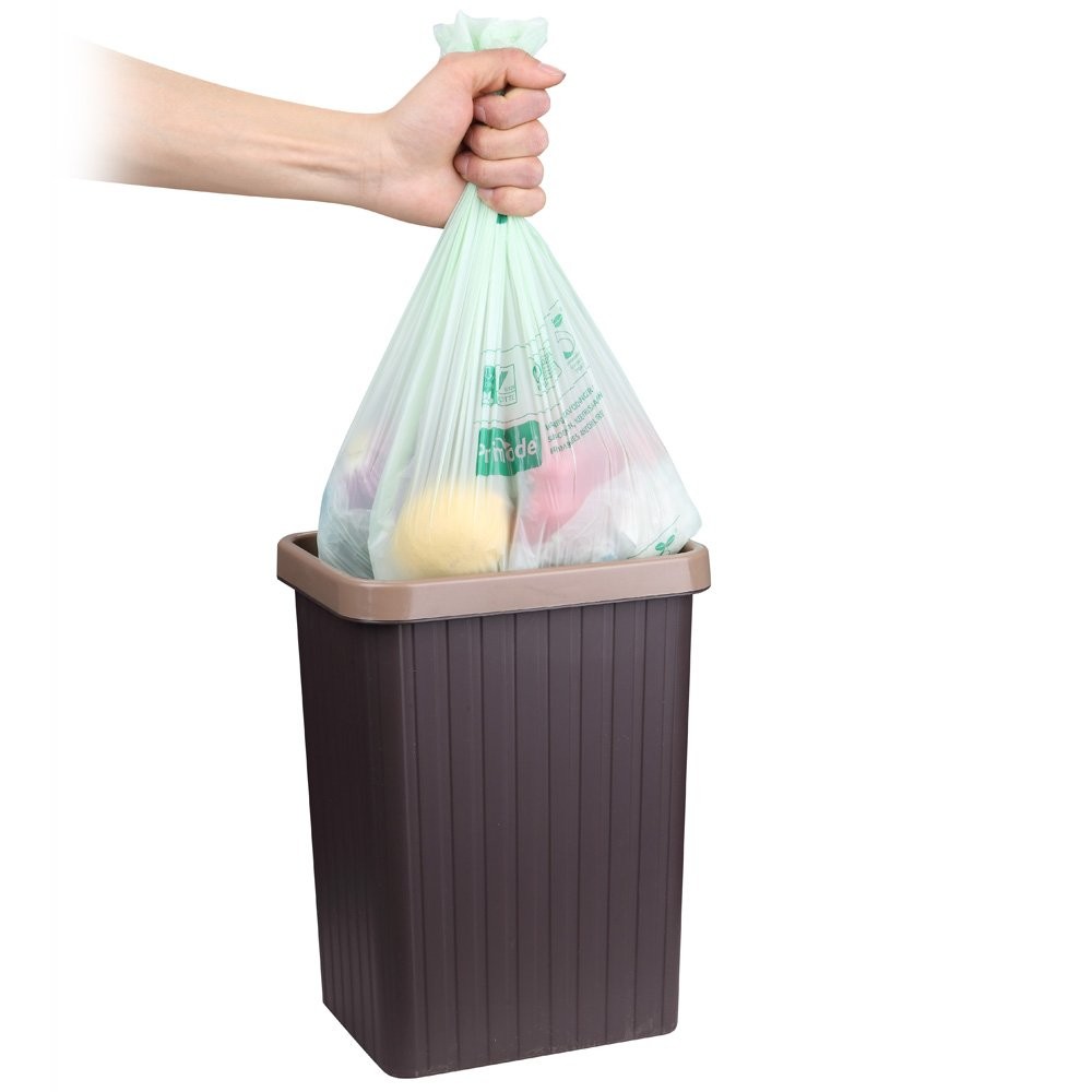 Compostable Bags, 2.6 Gallon Food Scraps Yard Waste Bags, 300 Count, Extra Th…