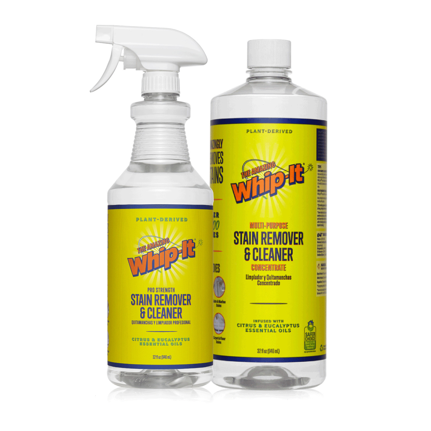 Whip-It Multi Purpose Cleaner & Stain Fighting Kit- 32oz concentrate 32oz Promix