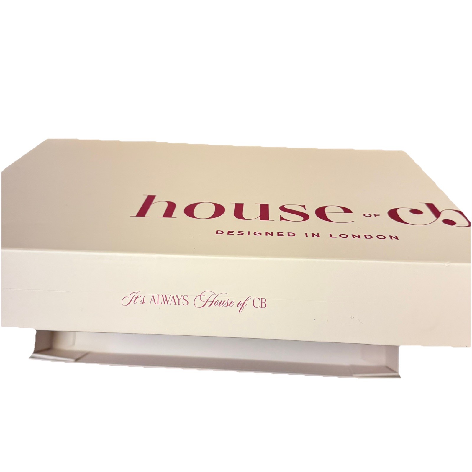 House of CB London Magnetic Empty Box 9.5×14.5×1.75 In great condition.