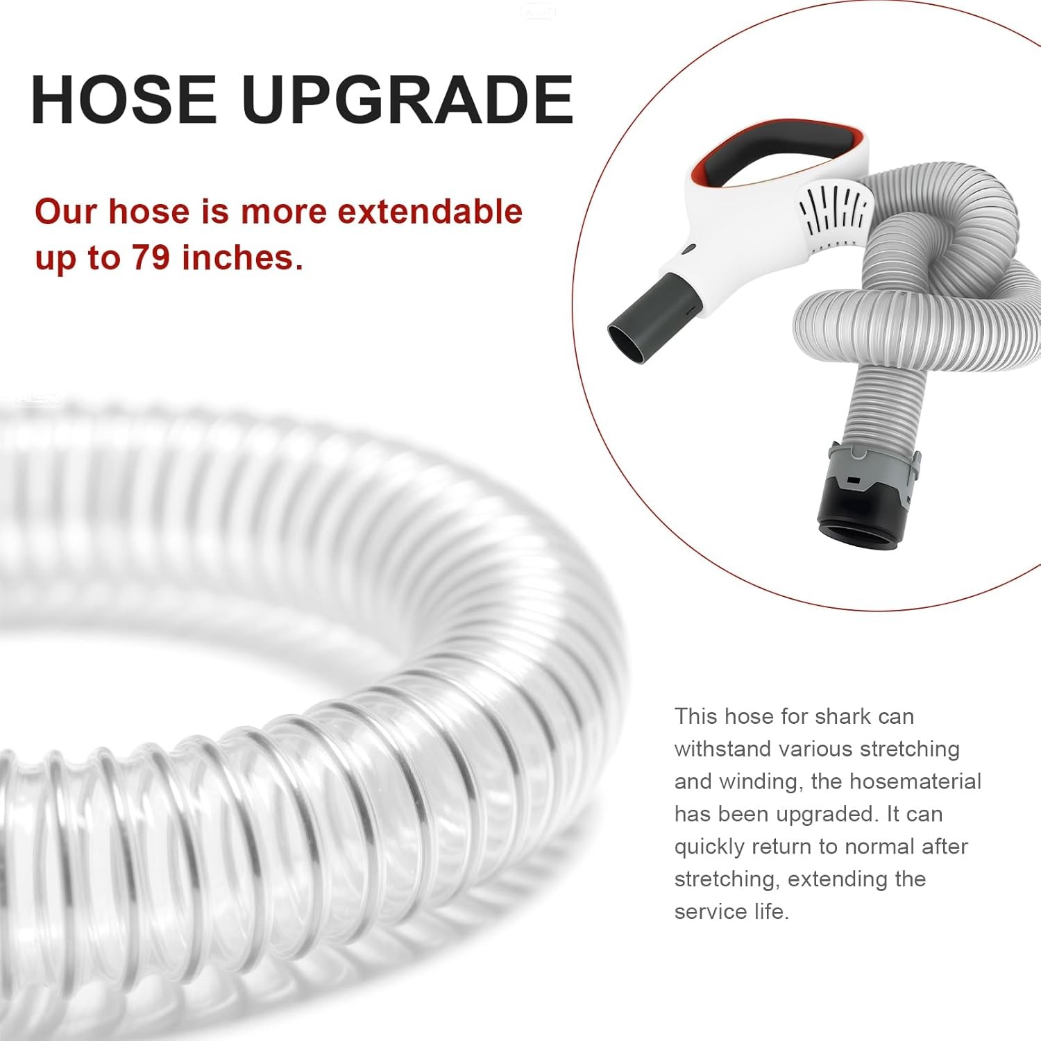 Vacuum Replacement Part Hosehandle for Shark Rotator Professional Lift Away