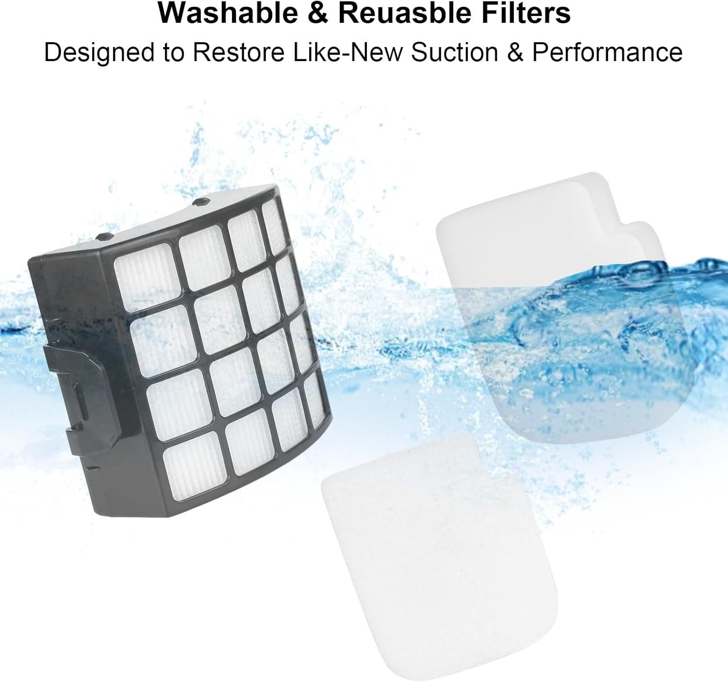 AZ3002 Filter Replacement for Shark Stratos AZ3002 AZ3000 AZ3000W Upright