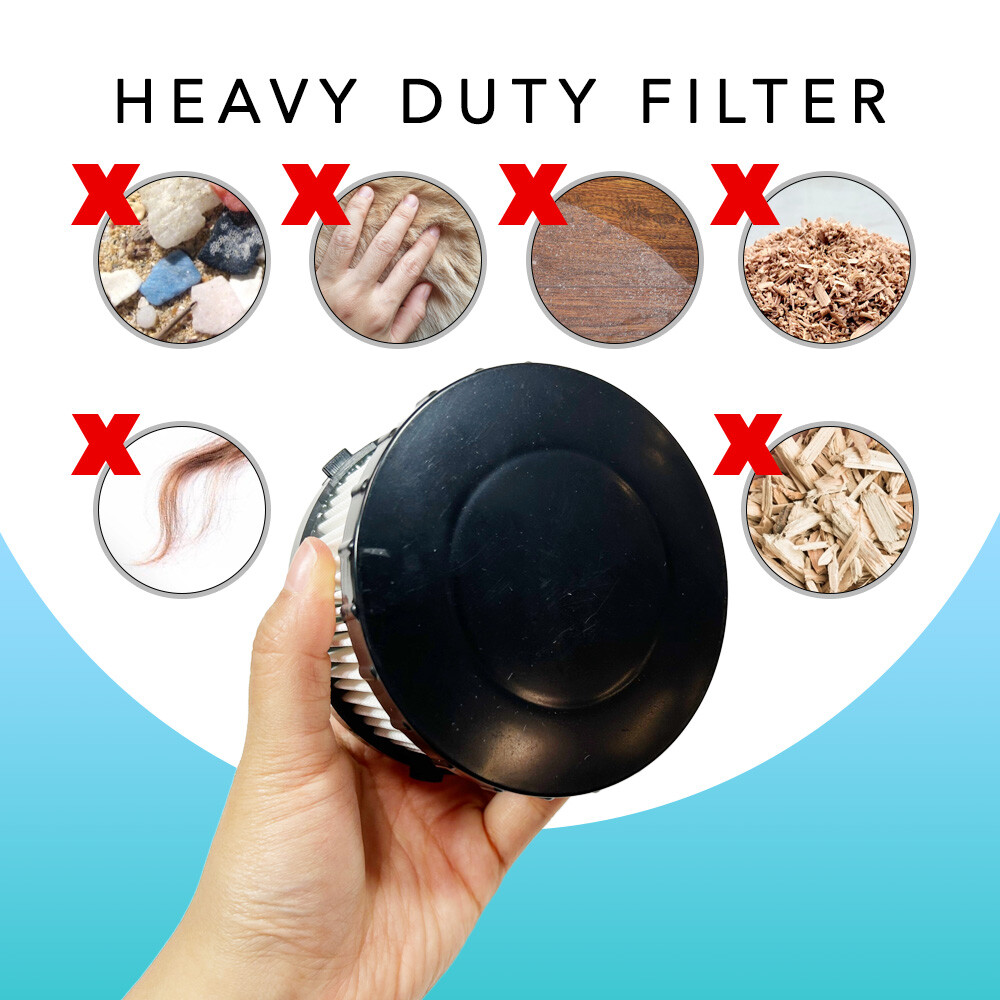 MaximalPower Filters for DEWALT 1/2 Gal. Wet Dry Vac ZU60, ZU62, ZU62C, NV150