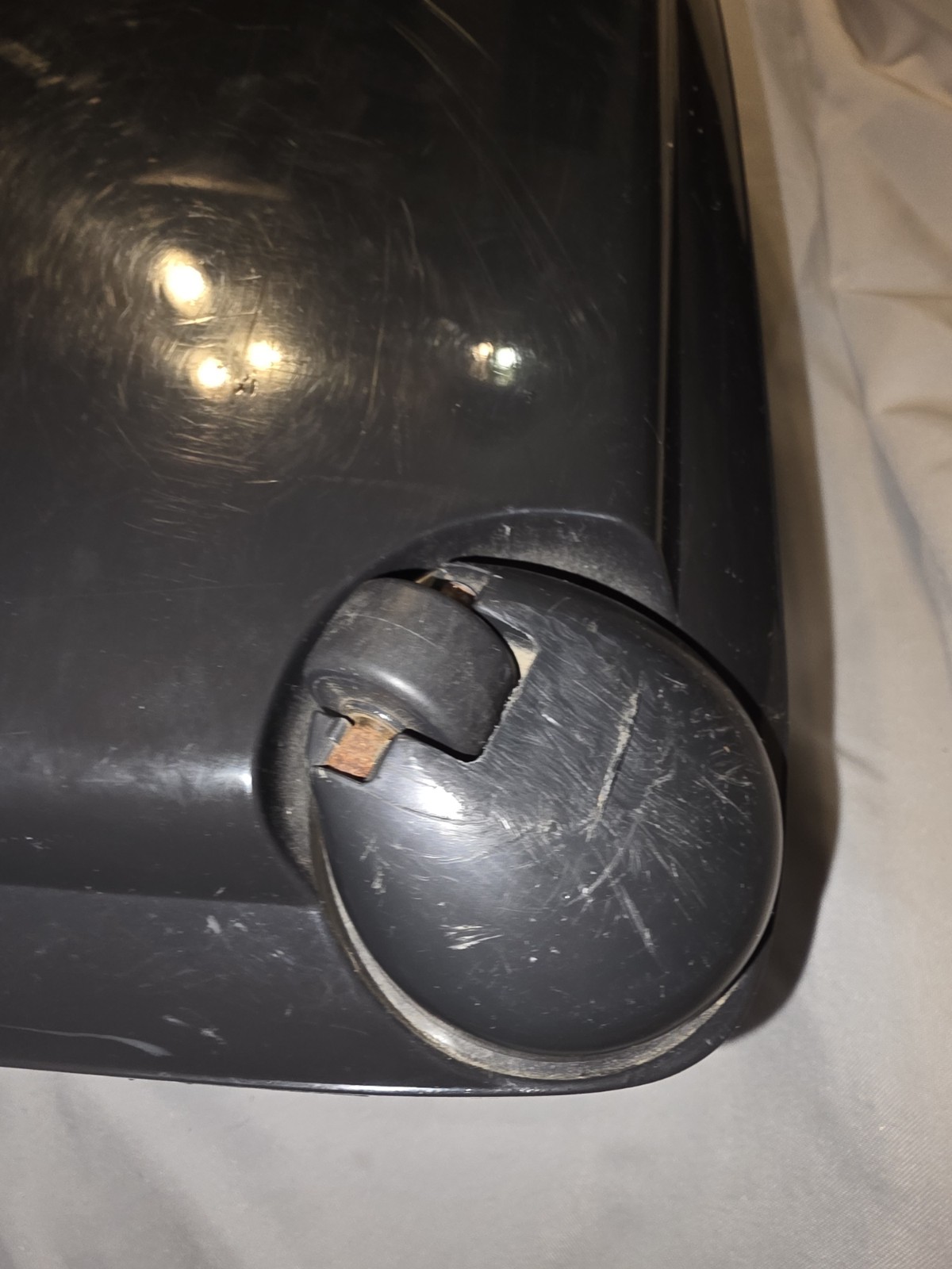 Miele S548 Bottom Plastic Canister Shell Genuine Aluminum Model