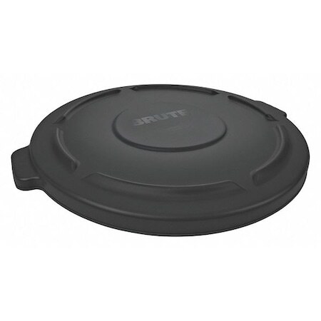 Rubbermaid Commercial 1867532 32 Gal Flat Trash Can Lid, 22 1/4 In W/Dia,