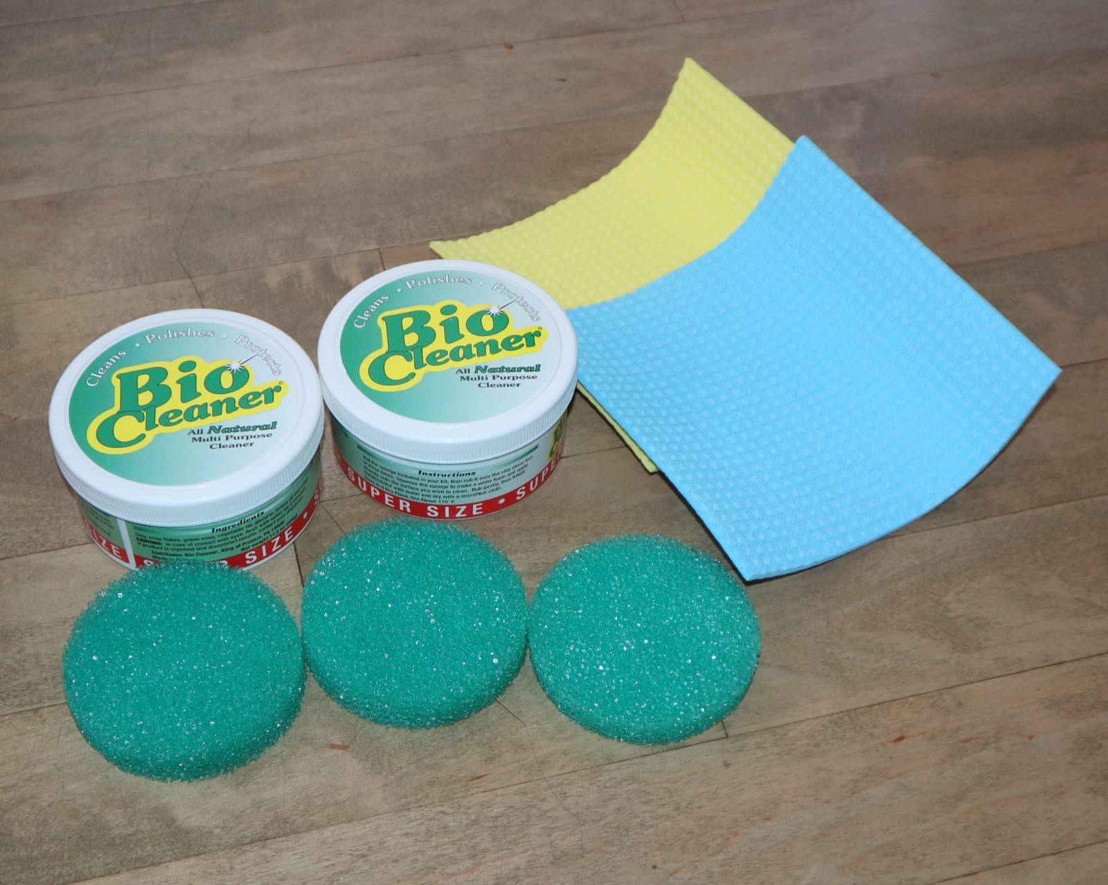 Bio Cleaner SUPER SIZE | *NEW* x2 All Natural Multi Purpose Cleaner Sponge Wiper